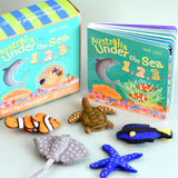 Tara Treasures Book & Finger Puppets Set - Under the Sea 1,2,3