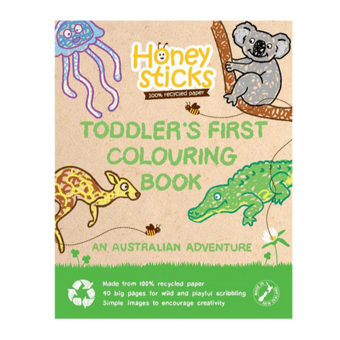 Honeysticks Colouring Book - An Aussie Adventure