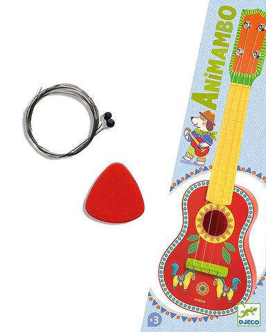 Djeco Animambo Ukulele - Two Kids and A Dog Djeco Animambo Ukulele - Two Kids and A Dog