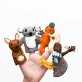 Tara Treasures Finger Puppets - Australian Animals A (5pc)