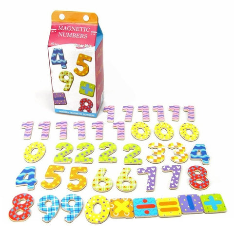 Kaper Kidz Wooden Magnetic Numbers