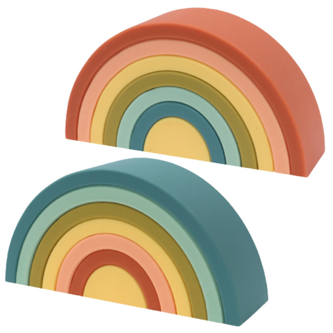 OB Designs Silicone Rainbow Stacker