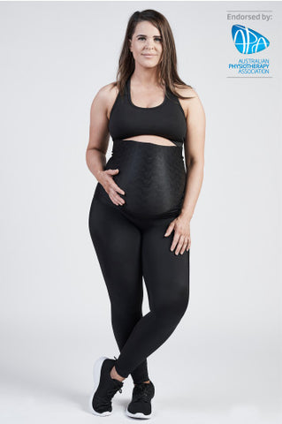 SRC Pregnancy Leggings Over Bump