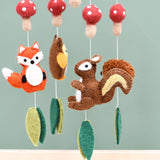 Tara Treasures Baby Mobile - Woodland Animals